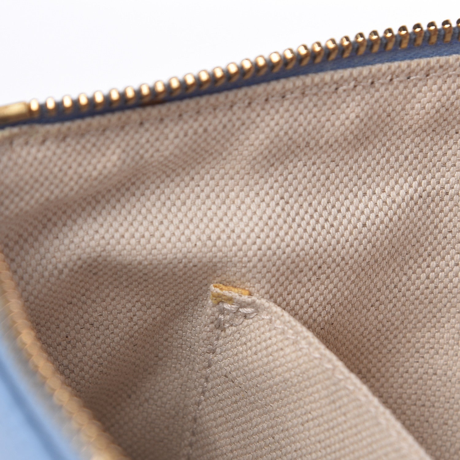 Gucci Dollar Calfskin Large Swing Pouch Mineral Blue 8 of 10