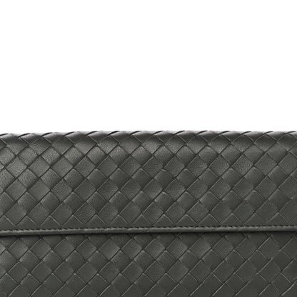 Bottega Veneta Nappa Intrecciato Continental Wallet Grey 9 of 12
