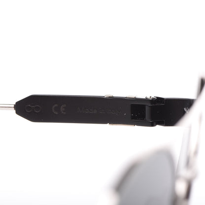 Louis Vuitton LV Starburst Round Sunglasses Z1103W Silver Black 5 of 8