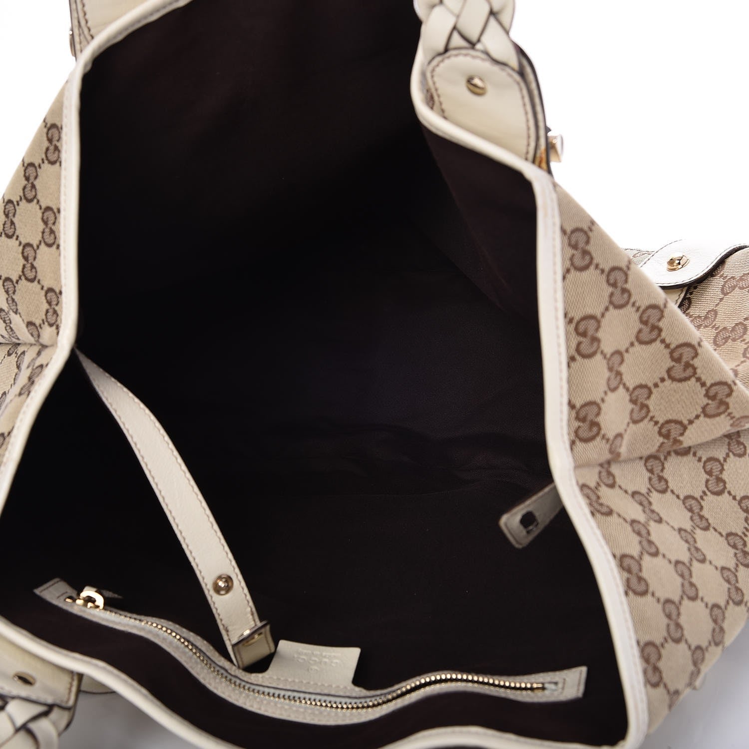 Gucci Monogram Medium Pelham Shoulder Bag Off White 5 of 8
