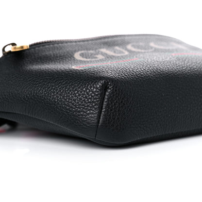 Gucci Grained Calfskin Small Logo Belt Bag Black 9 of 10