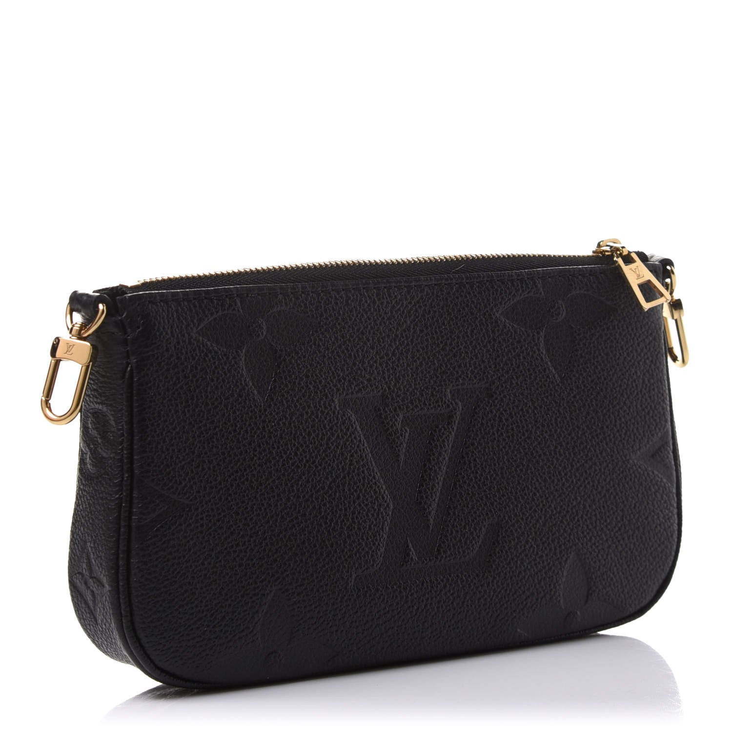Louis Vuitton Empreinte Monogram Giant Multi Pochette Accessories Small Pochette Black 3 of 10