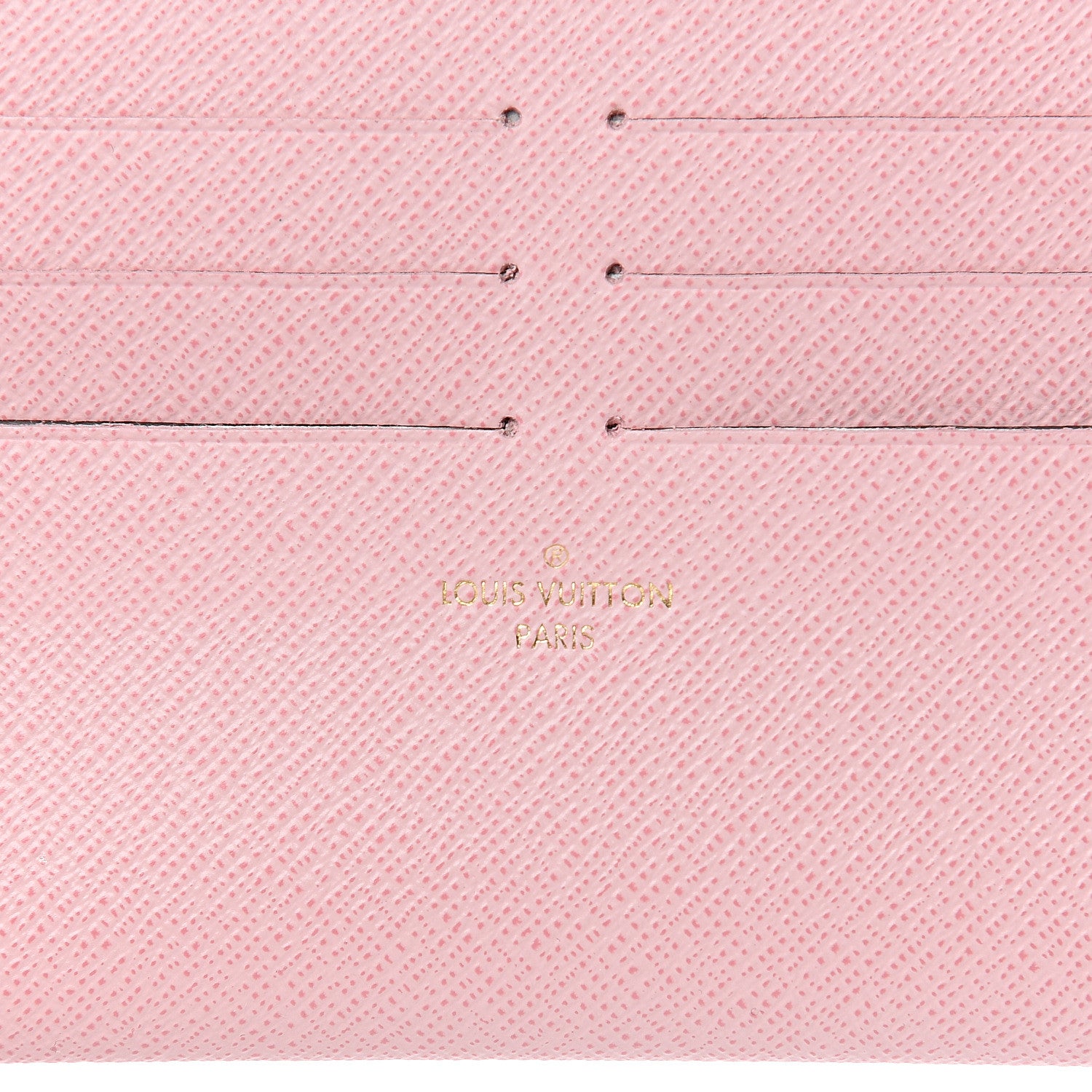 Louis Vuitton Calfskin Felicie Card Holder Insert Rose Ballerine 5 of 5