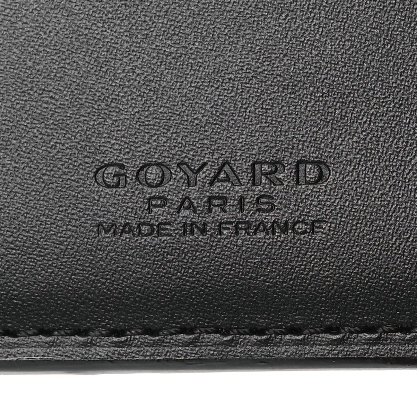 Goyardine Bi-Fold Victoire PM Wallet Black
