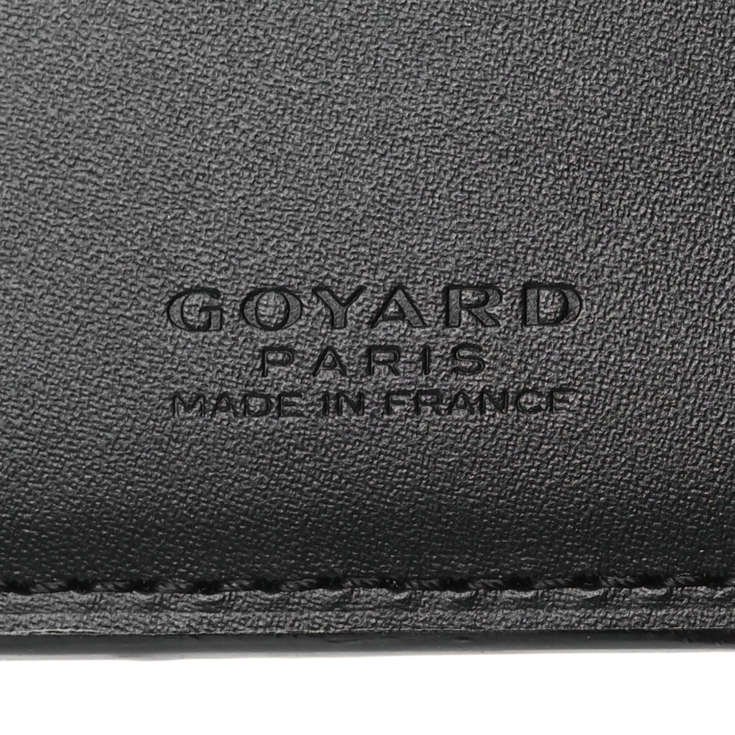 Goyard Goyardine Bi-Fold Victoire PM Wallet Black 7 of 9
