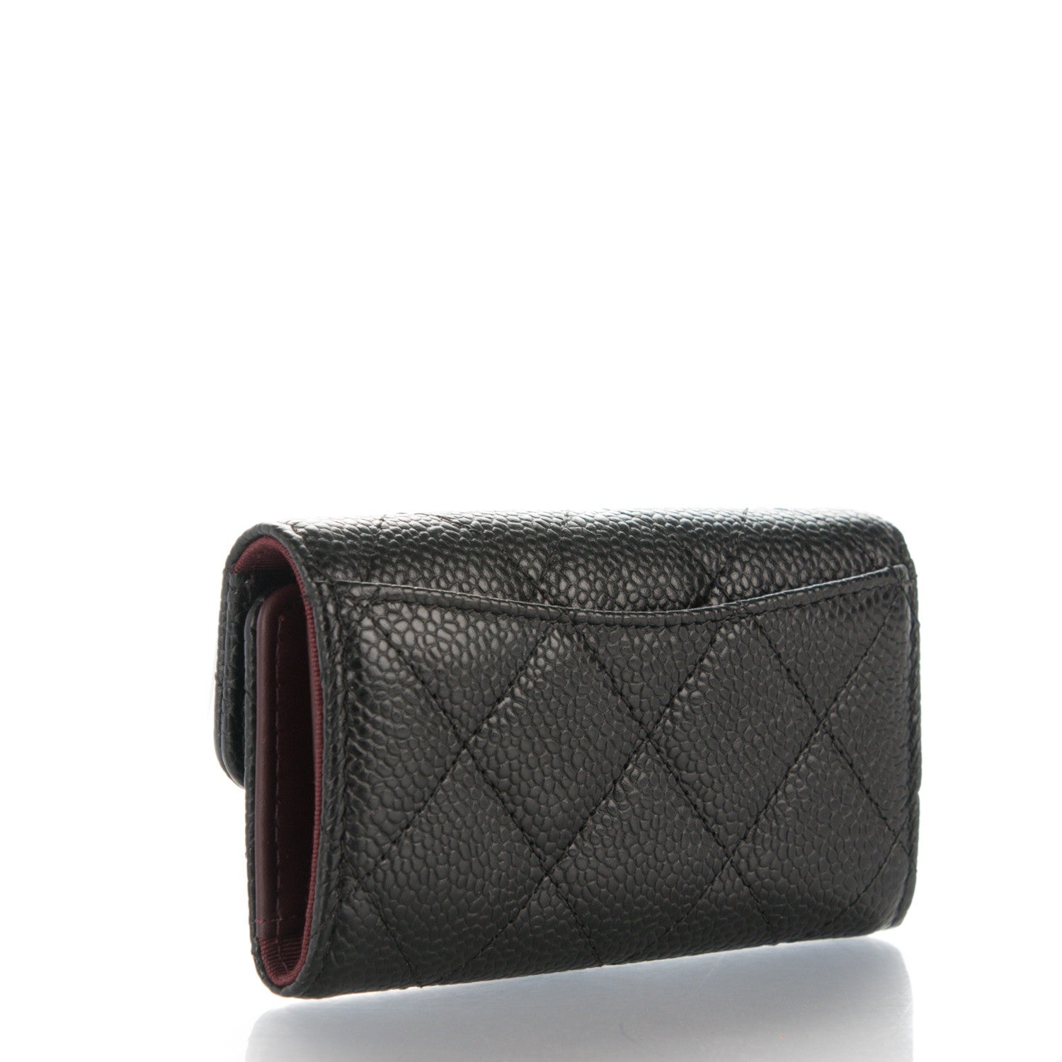 Chanel Caviar Quilted 6 Key Holder Black 3 of 8