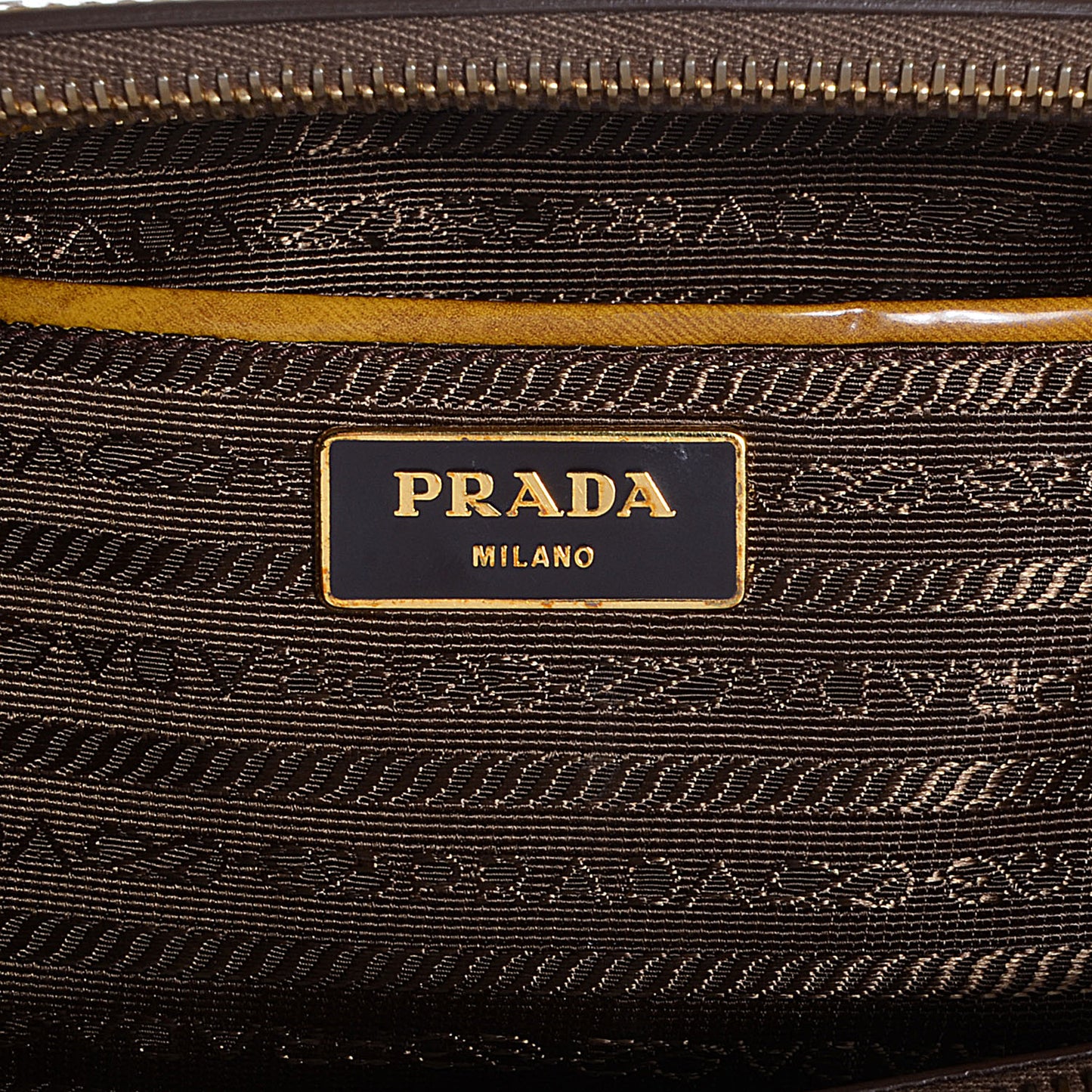 Spazzolato Medium Double Zip Tote Sole Fume