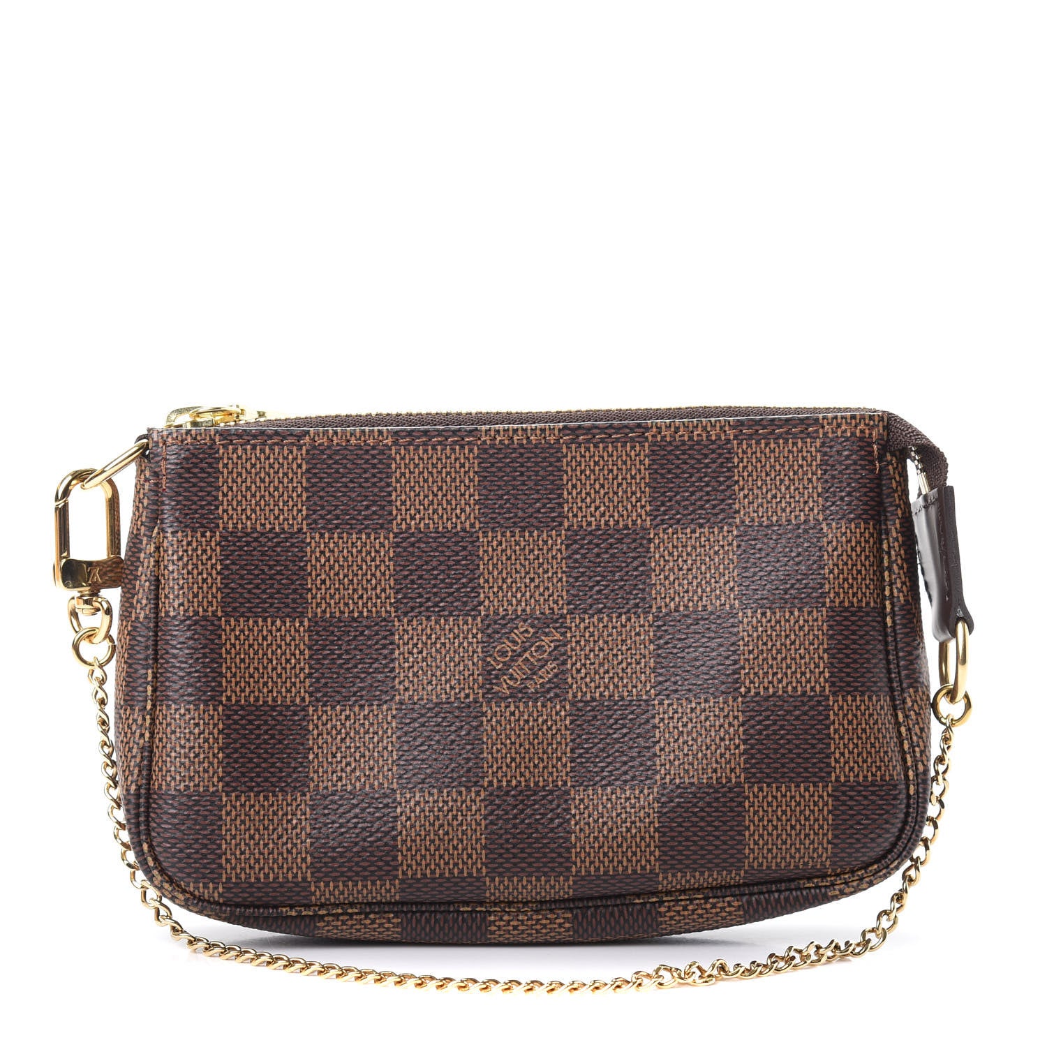 Louis Vuitton Damier Ebene Mini Pochette Accessories 1 of 8