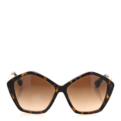 Miu Miu Acetate Geometric Sunglasses SMU11N Tortoise 2 of 7