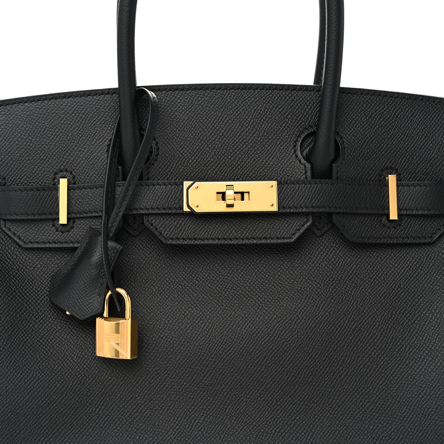 Epsom Birkin 30 Black