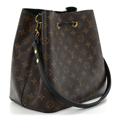 Louis Vuitton Monogram Neonoe MM Black 3 of 15