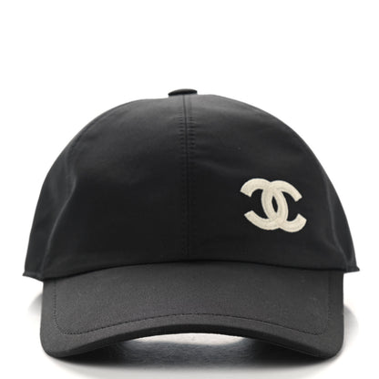 Chanel Cotton CC Cap Hat Black 3 of 9