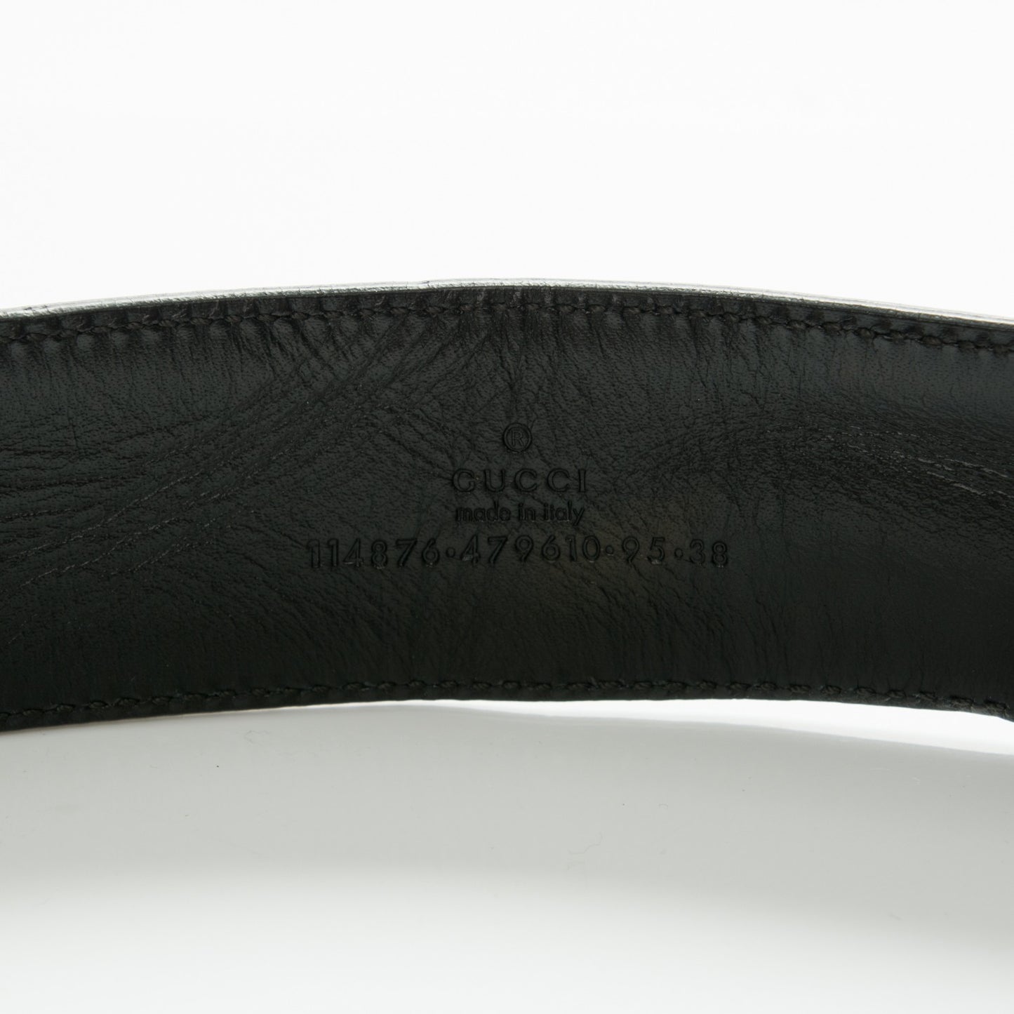 Monogram Interlocking G Belt 95 38 Black