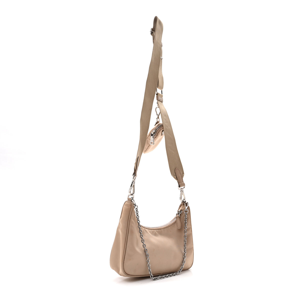 Prada Tessuto Saffiano Re-Edition 2005 Shoulder Bag Cammeo 3 of 14
