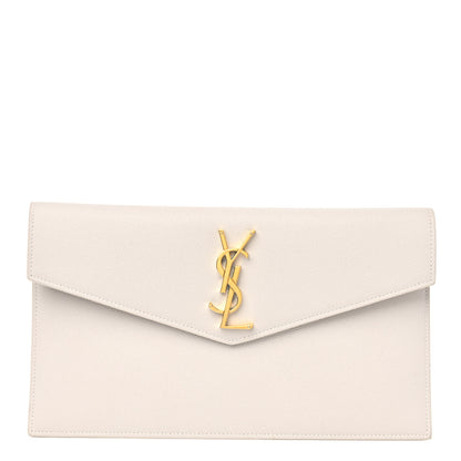 Saint Laurent Grain De Poudre Uptown Pouch Crema Soft 1 of 10