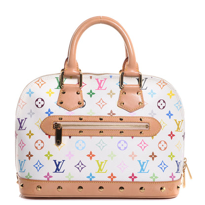 Louis Vuitton Monogram Multicolor Alma White 1 of 7