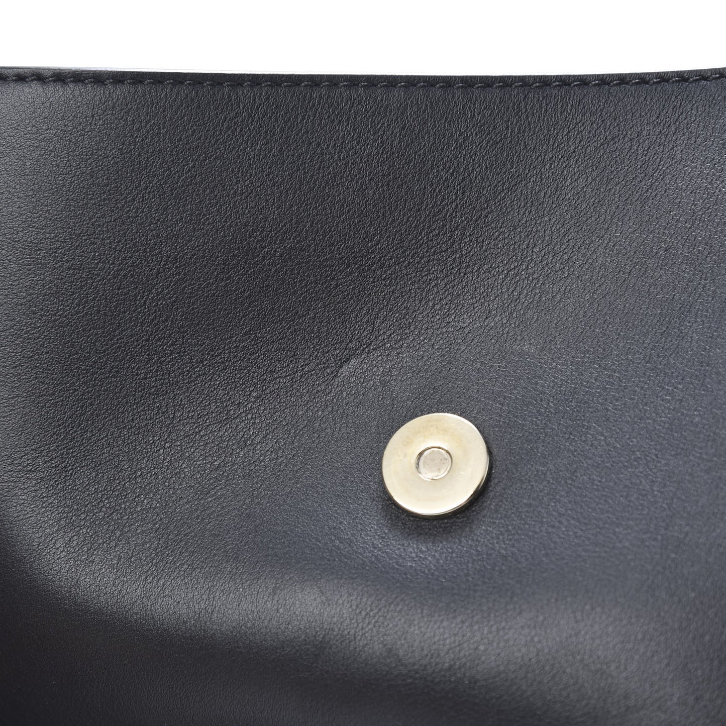 Suede Calfskin Medium Faye Shoulder Bag Black