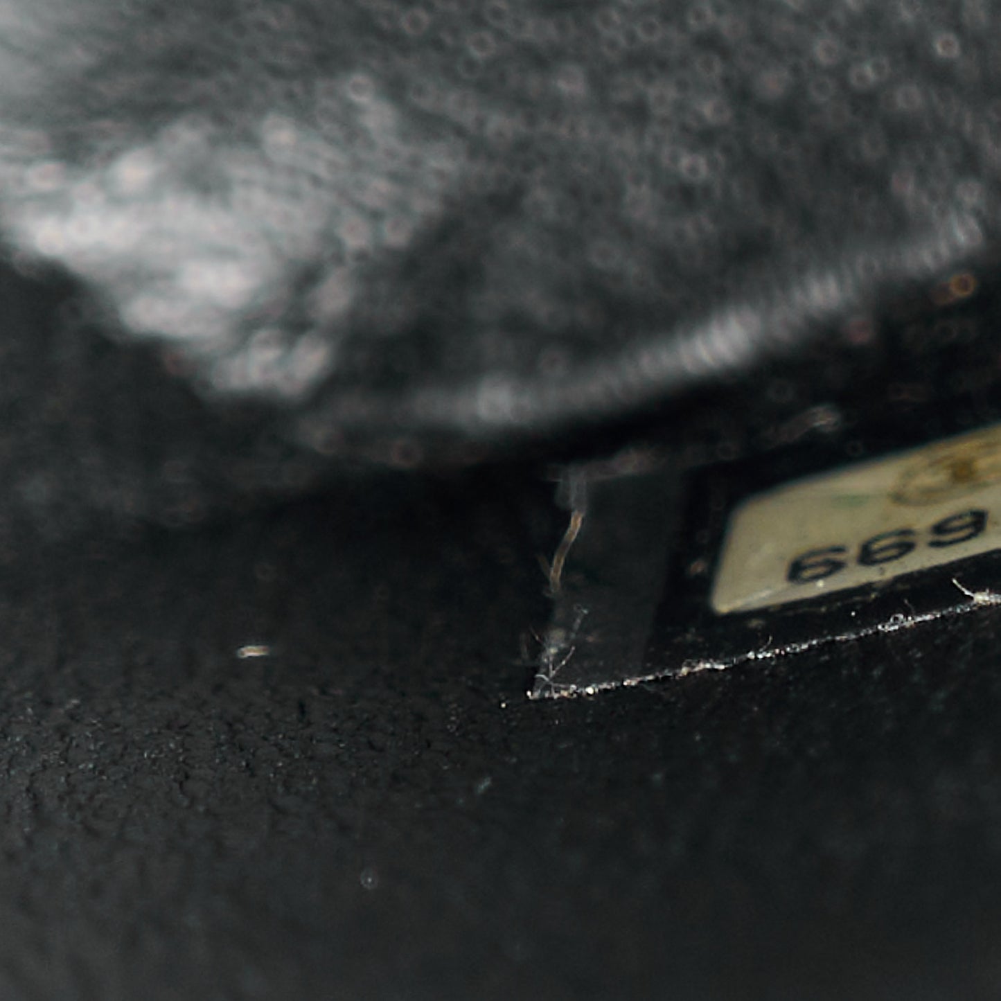 Caviar Quilted Medallion Tote Black