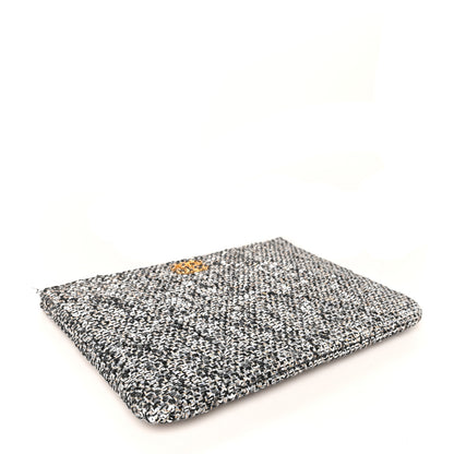 Chanel Sequins Medium 19 Pouch Silver 4 of 8