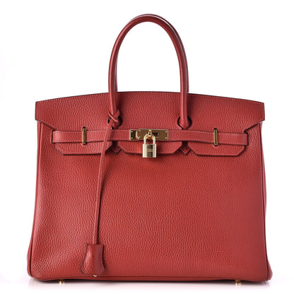 Hermes Togo Birkin 35 Rouge Vif 1 of 35