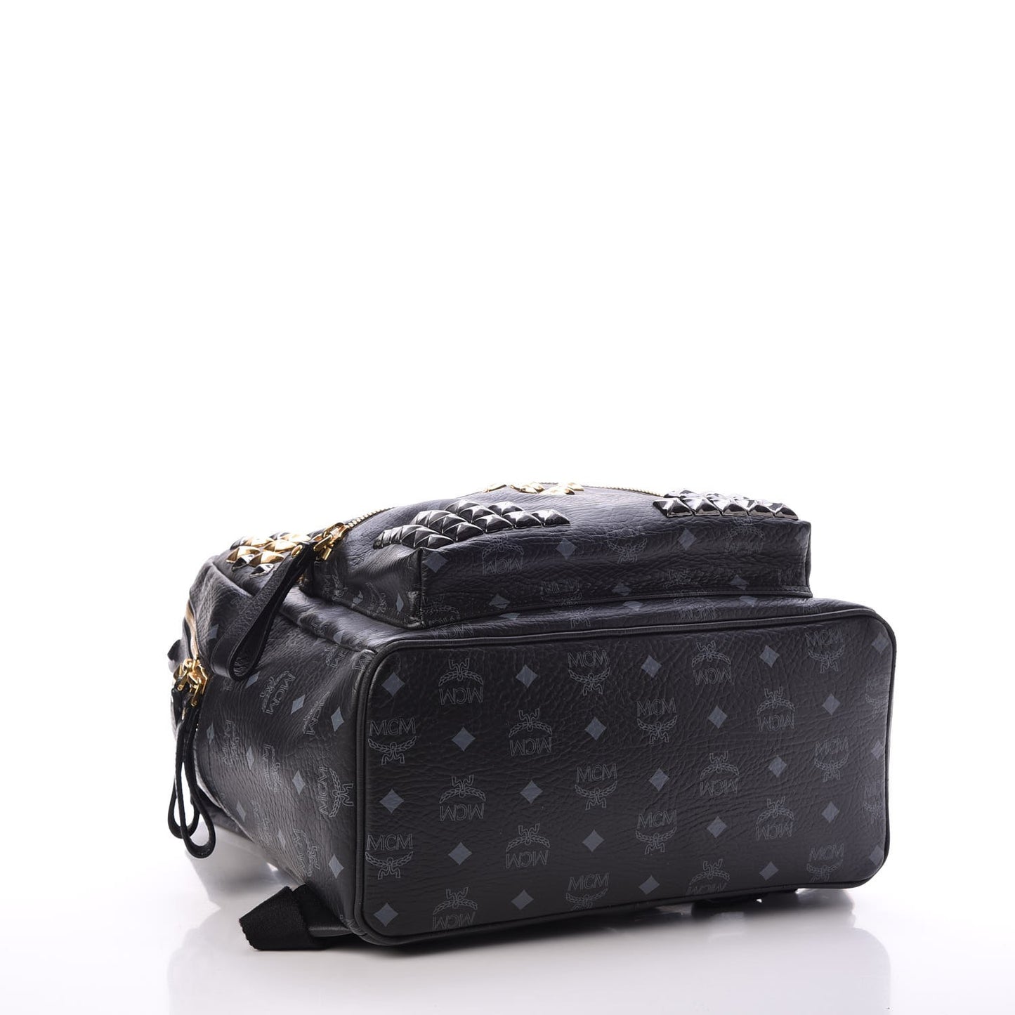 Visetos Studded Medium Stark M Backpack Black