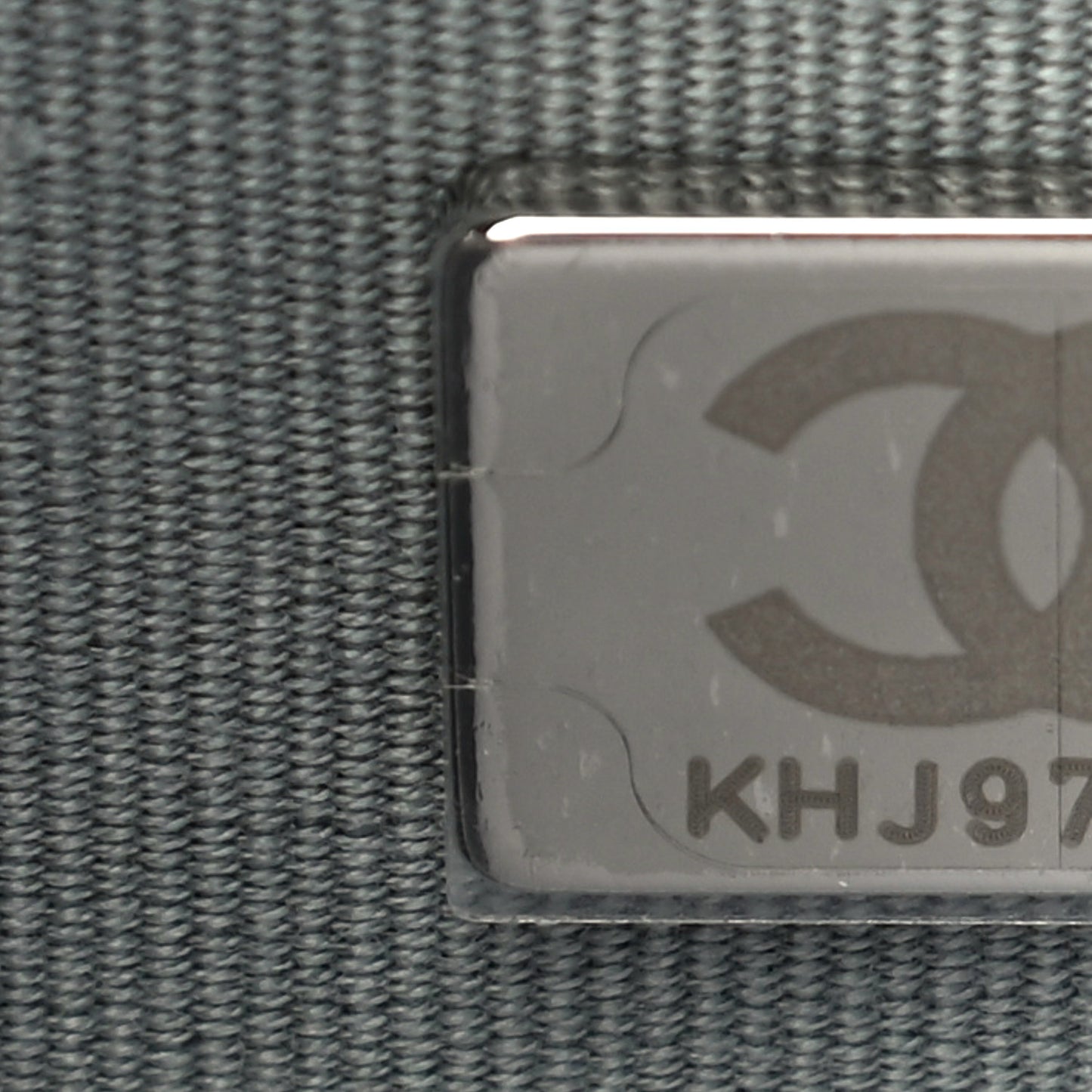 Metallic Lambskin Like A Wallet Flap Silvery Black