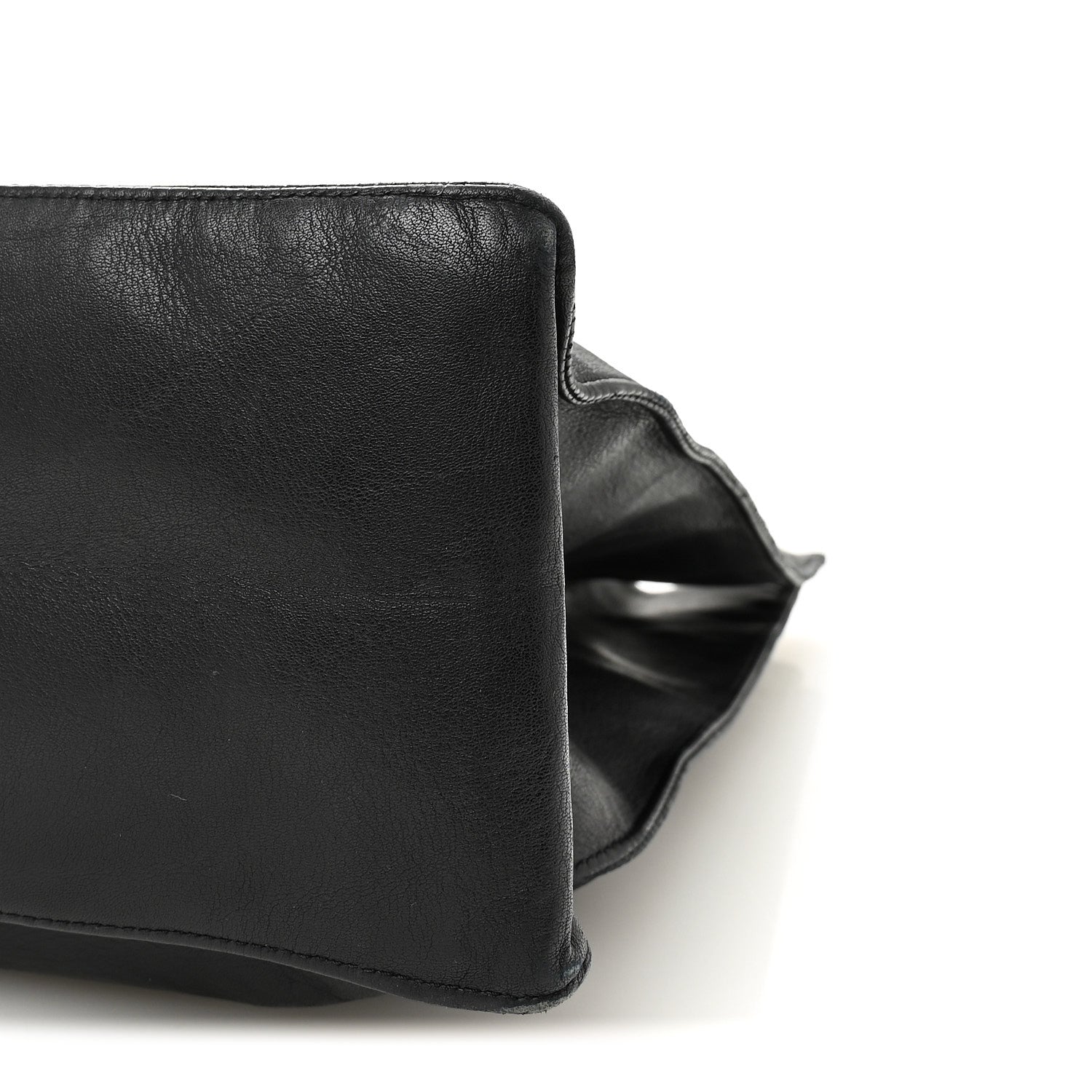 Chanel Lambskin CC Tote Black 10 of 10