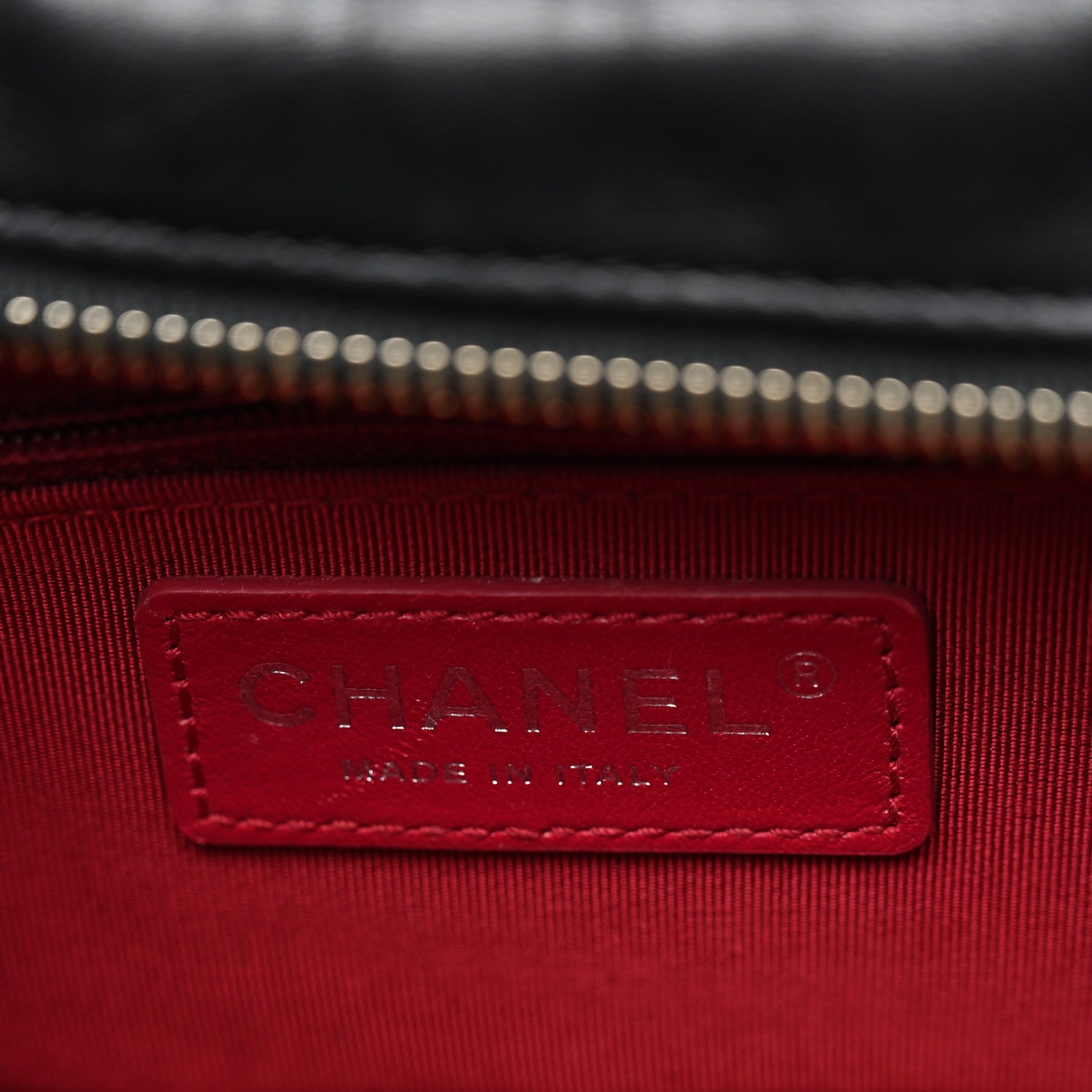 Chanel Aged Calfskin Chevron Quilted Small Gabrielle Hobo  Black 6 of 11