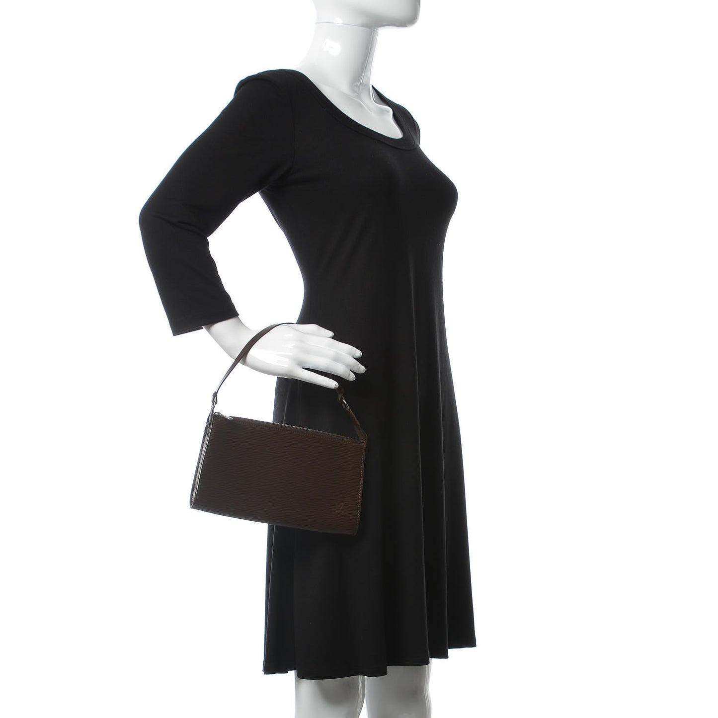 Epi Pochette Accessories 24 Moka