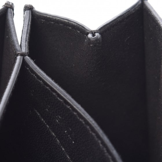 Goatskin Mini GV3 Shoulder Bag Black