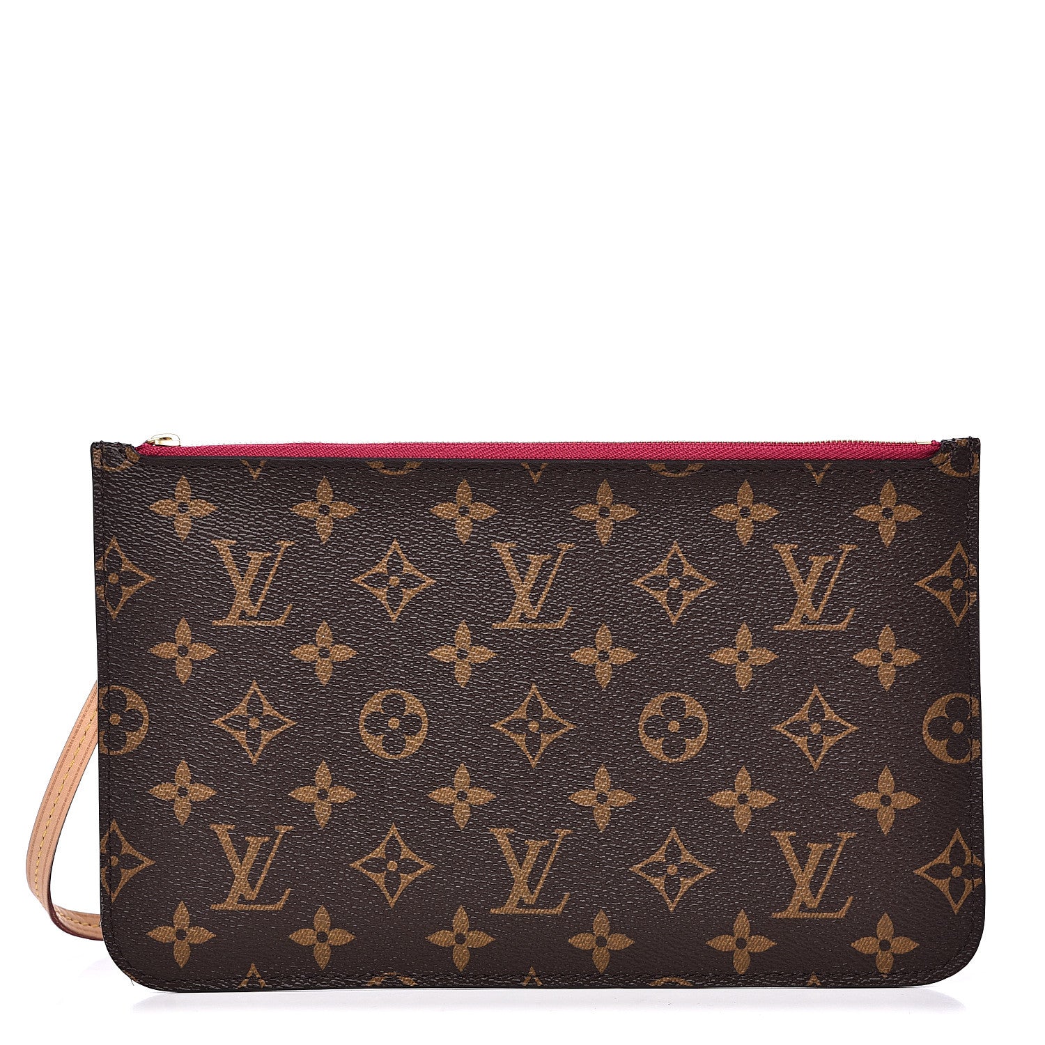 Louis Vuitton Monogram Neverfull MM GM Pochette Pivoine 1 of 6