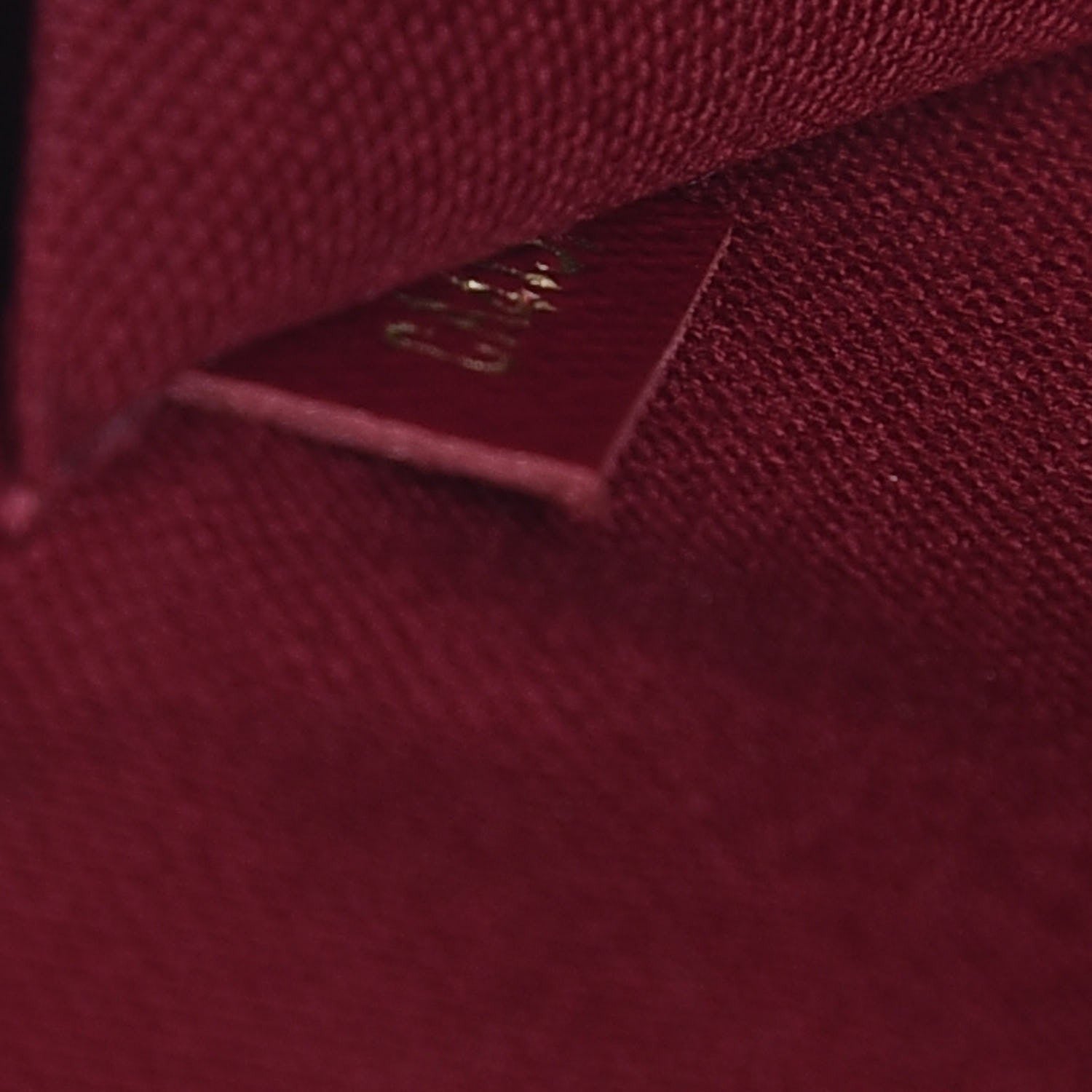 Louis Vuitton Monogram Pochette Felicie Chain Wallet Fuchsia 7 of 7