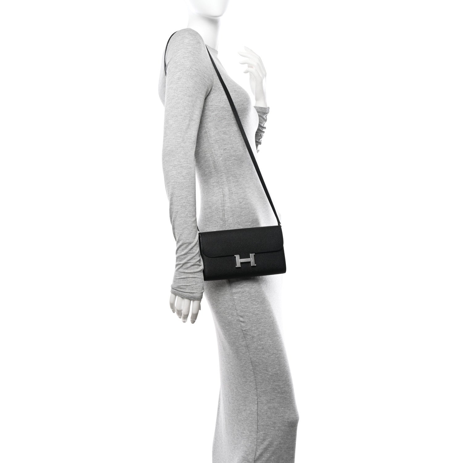 Hermes Epsom Constance Wallet To Go Black 2 of 12