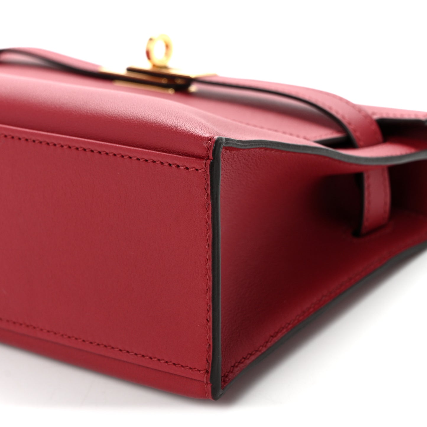 Swift Kelly Pochette Clutch Rouge Grenat