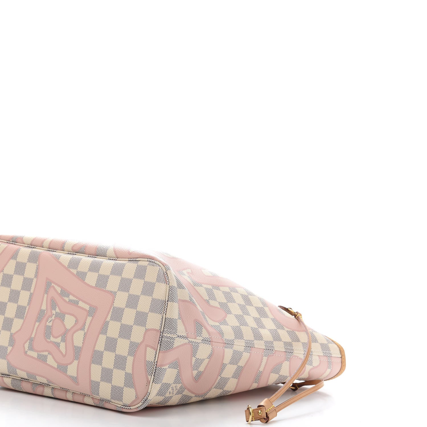 Louis Vuitton Damier Azur Tahitienne Neverfull MM 10 of 11