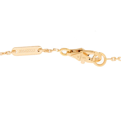 Van Cleef & Arpels 18K Rose Gold Carnelian Sweet Alhambra Bracelet 4 of 5