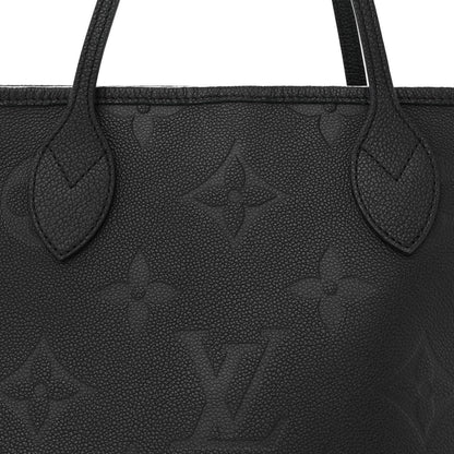 Louis Vuitton Empreinte Monogram Giant Neverfull MM Black 8 of 13