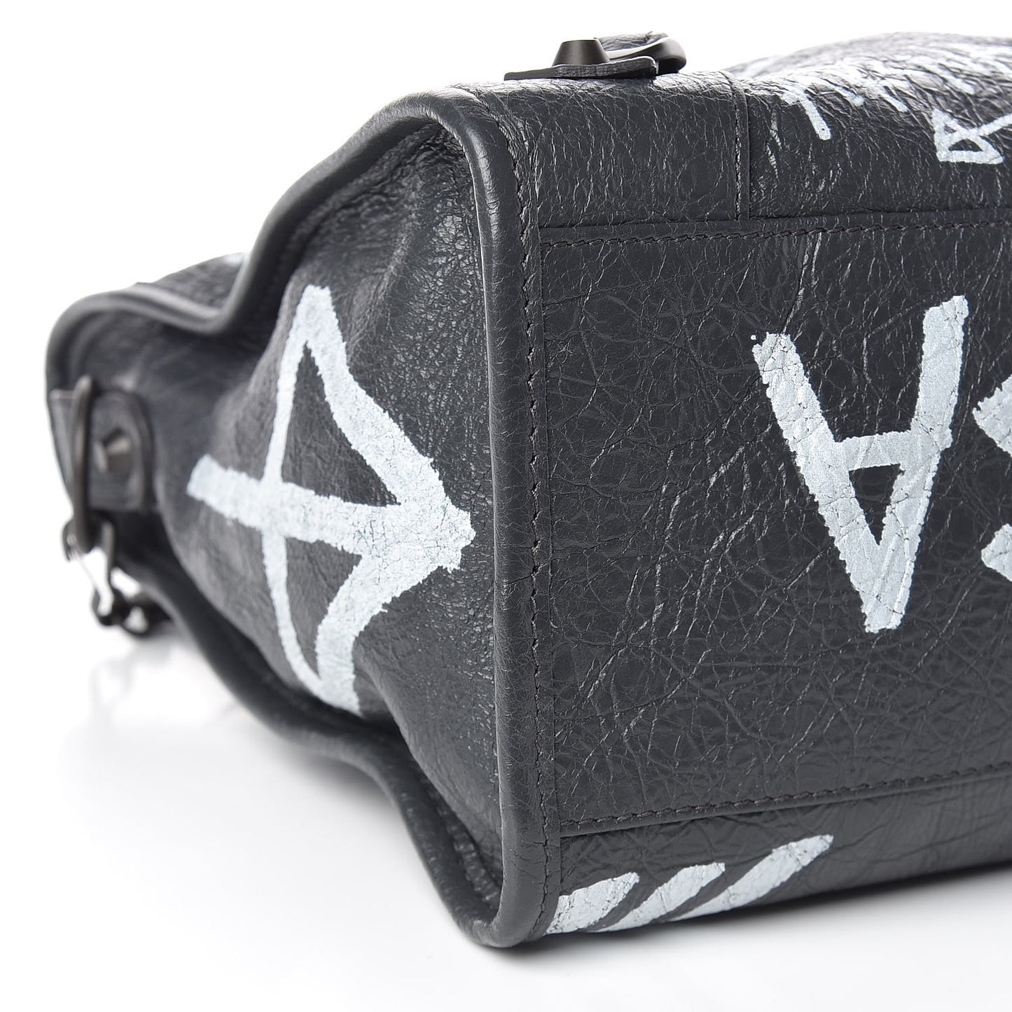 Agneau Arena Graffiti All Over Classic Hardware City Gris Fossile White