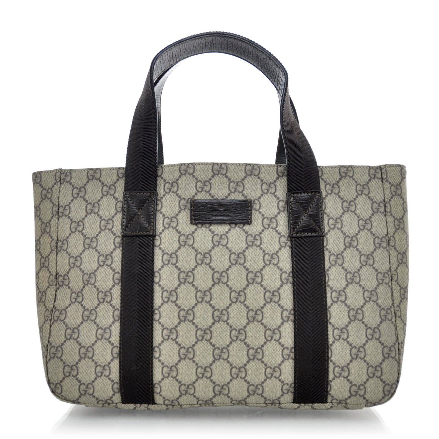 Coated Canvas Monogram Tote