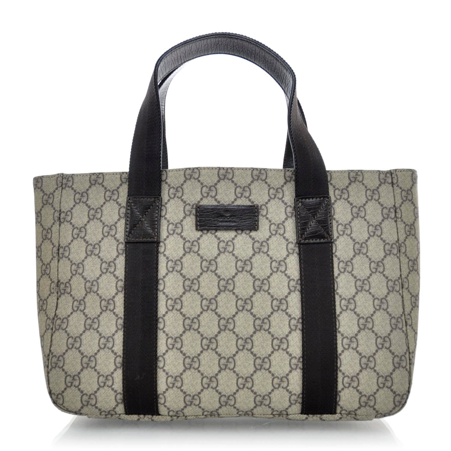 Gucci Coated Canvas Monogram Tote 1 of 11