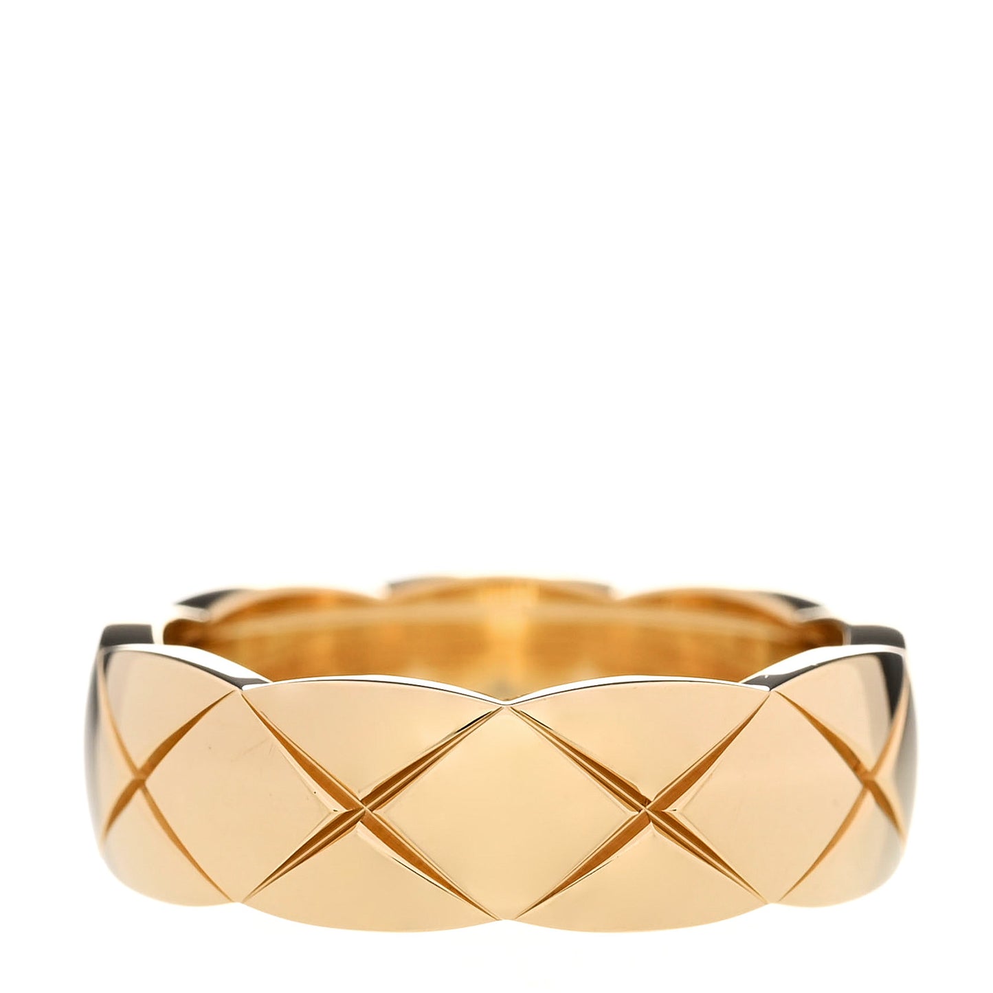 18K Yellow Gold Small Coco Crush Ring 57 8