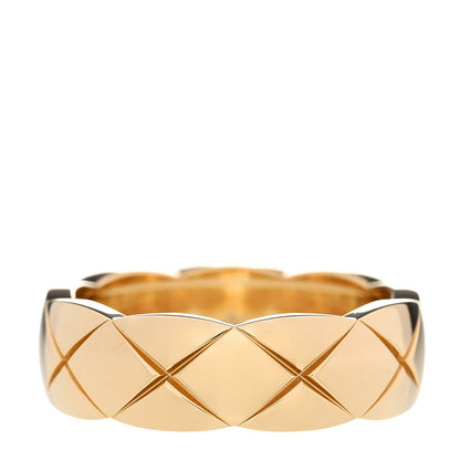 Chanel 18K Yellow Gold Small Coco Crush Ring 57 8 3 of 7