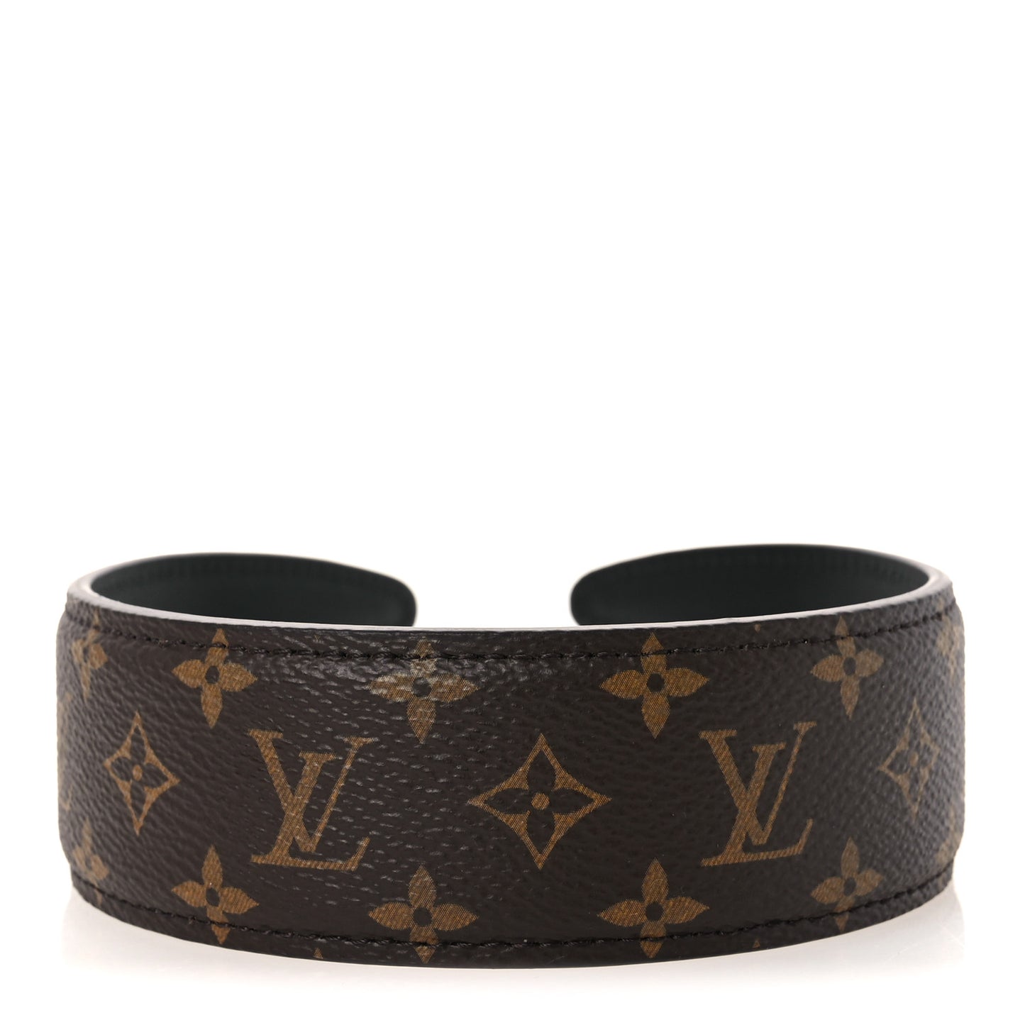 Monogram Headband Black