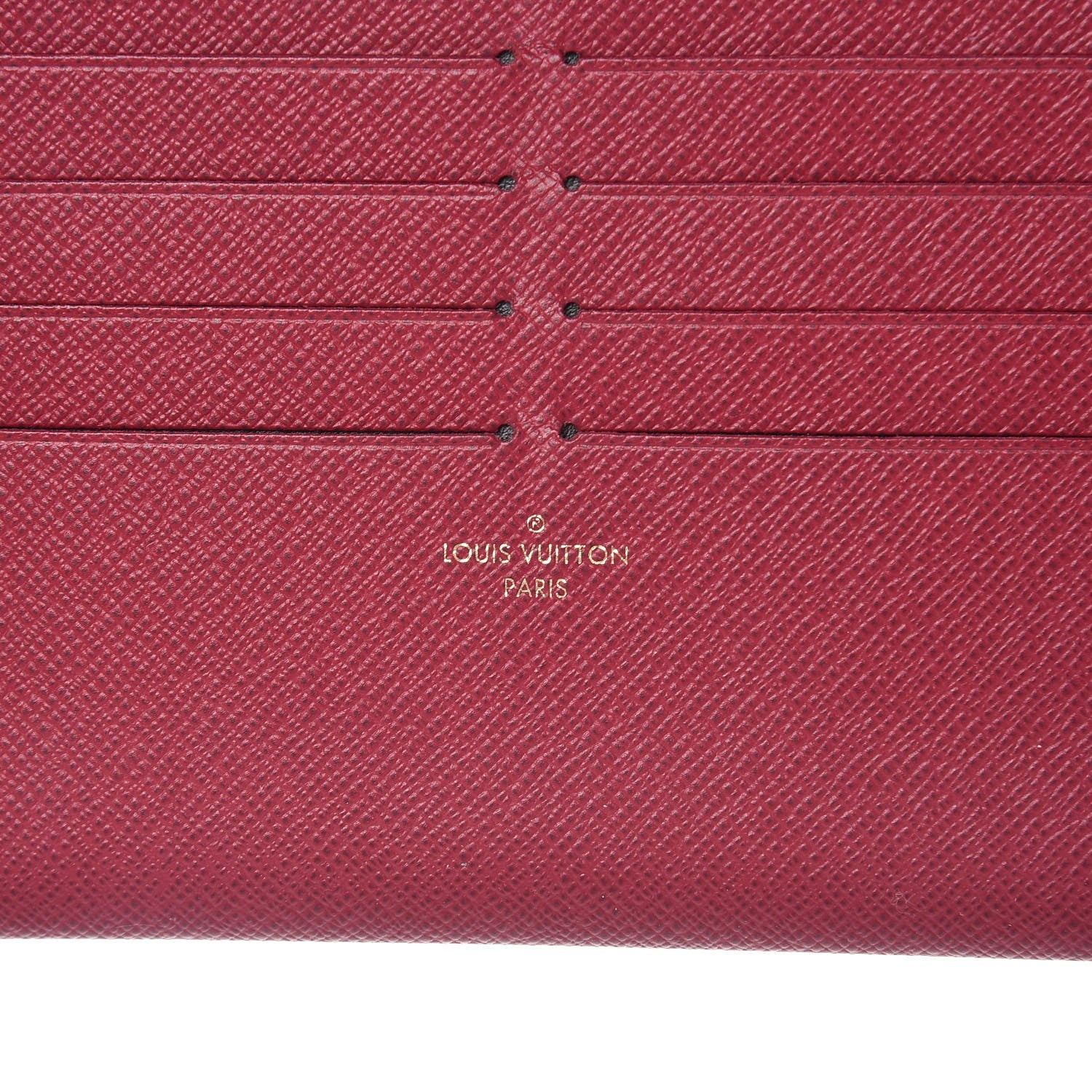 Louis Vuitton Calfskin Felicie Card Holder Insert Fuchsia 6 of 6