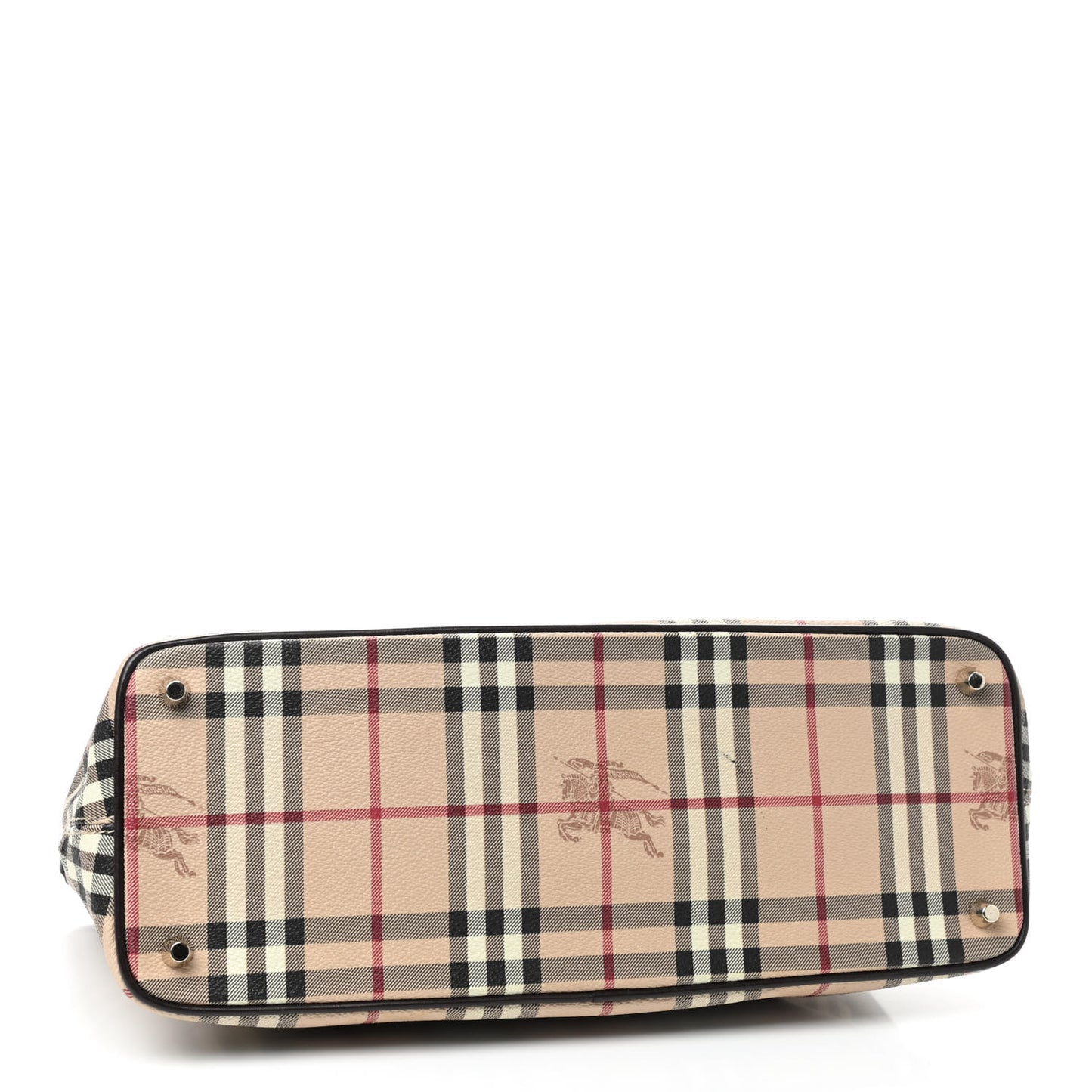 Haymarket Check Medium Regent Tote Chocolate