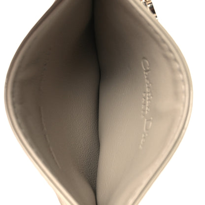 Christian Dior Patent Cannage Lady Dior Card Holder  Beige 5 of 7