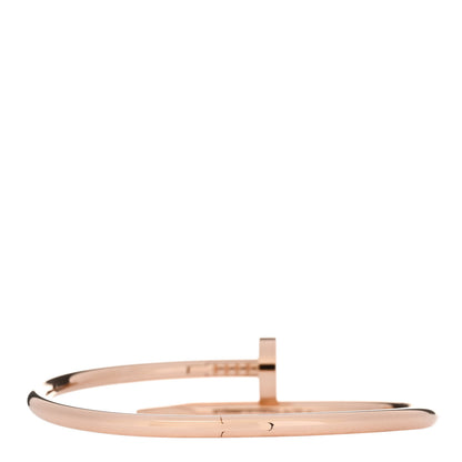Cartier 18K Pink Gold Juste Un Clou Bracelet 17 2 of 4