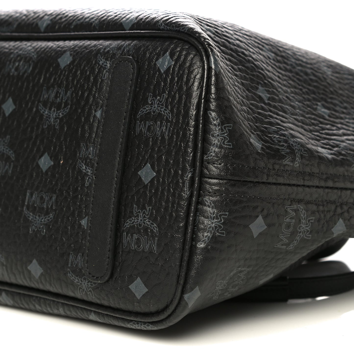 Visetos Medium Reversible Shopper Tote Black
