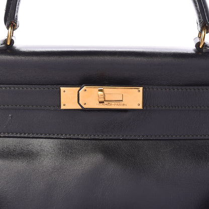 Hermes Box Kelly Retourne 28 Black 18 of 24