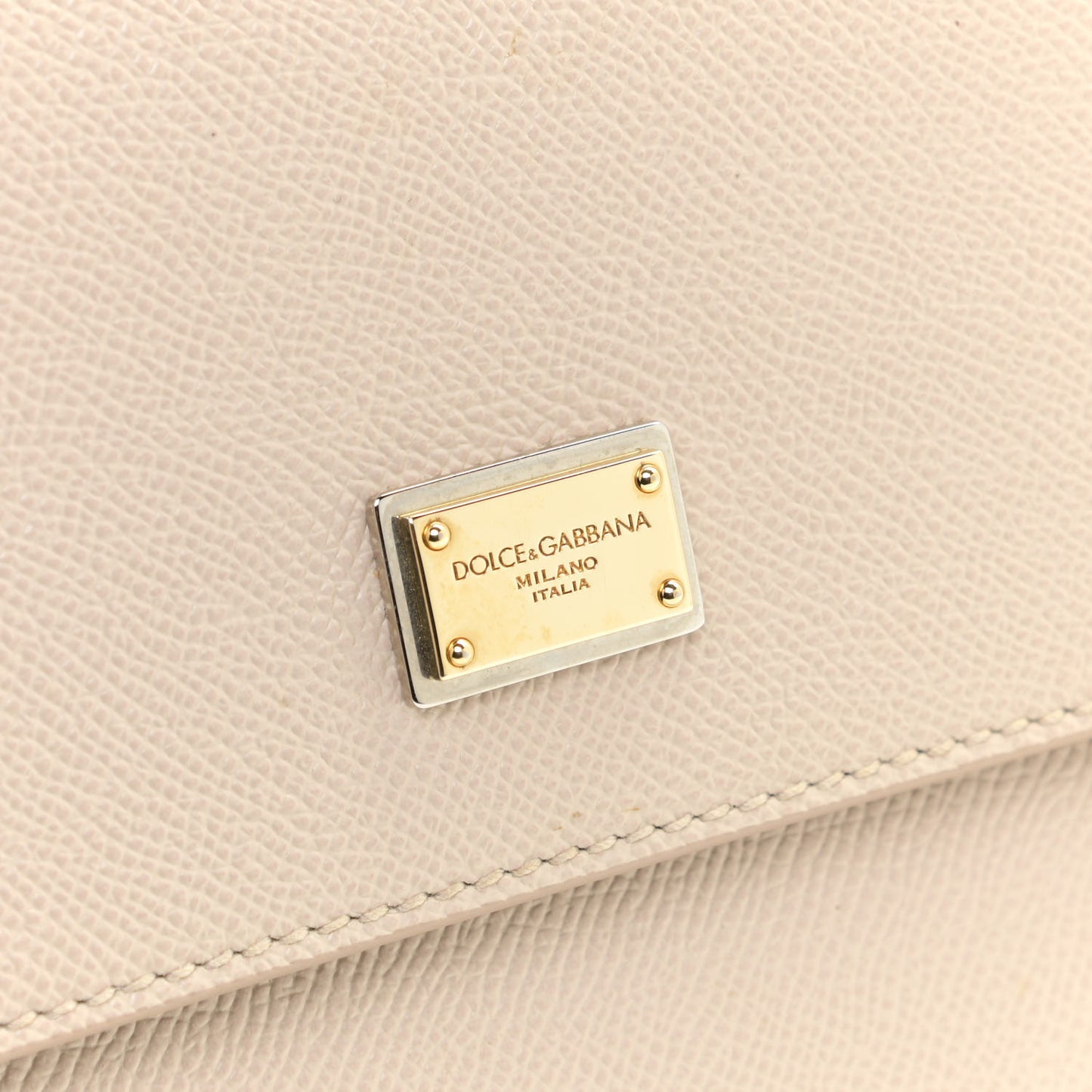 Dauphine Medium Miss Sicily Satchel Beige